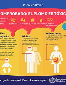 Infografía: Comprobado. El plomo es tóxico