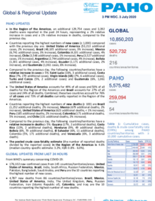  PAHO COVID-19 Daily Update: 3 July 2020 