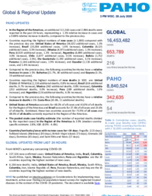  PAHO COVID-19 Daily Update: 28 July 2020