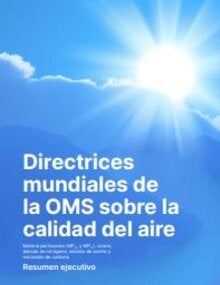 Materia particulada (MP2,5 y MP10), ozono, dióxido de nitrógeno, dióxido de azufre y monóxido de carbono