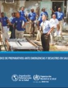 Índice de preparativos ante emergencias y desastres en salud