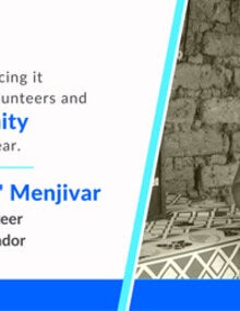 Social Media Postcard - We have been tracing it as Community Volunteers...