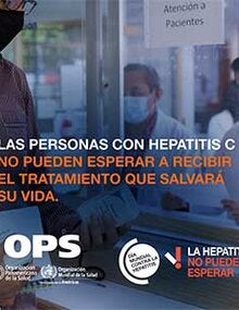 Tarjetas Postales para Redes Sociales: Las personas con hepatitis c no pueden esperar...