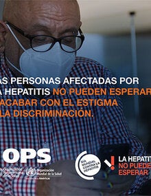 Tarjetas Postales para Redes Sociales: Las personas afectadas por la hepatitis no pueden esperar...