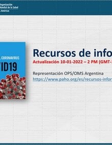 Informe COVID-19: 10/01/22