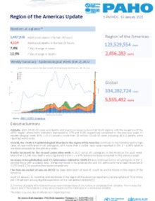 PAHO Daily COVID-19 Update- 19 January 2022