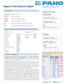 PAHO COVID-19 Daily Update: 5 January 2022