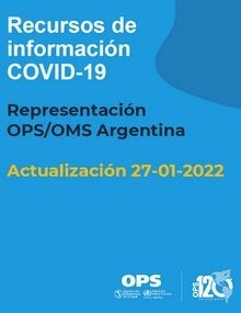 Tapa Boletín COVID-19 ARG: 27 enero 2022