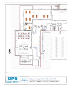 Huella SAAM modelo centro comunitario 