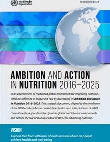 Ambition and action in nutrition: 2016–2025