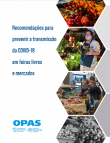 Recomendações para prevenir a transmissão da COVID-19 em feiras