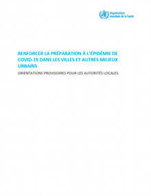 Renforcer la préparation à l'épidémie de COVID-19
