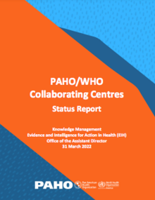 Relatório Atualizado para Centros Colaboradores da OPAS/OMS (em inglês)