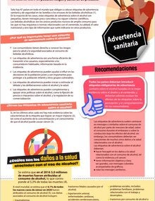 Etiquetas de advertencia sobre el alcohol