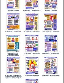 Folleto: Hojas informativas sobre alcohol y salud 2021