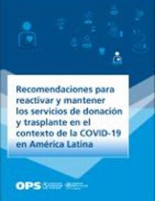 tapa de la publicación recomendaciones para reactivar...