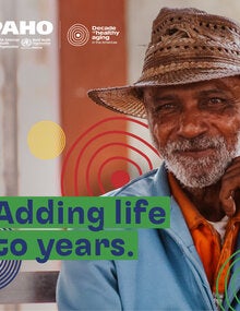 social media tile older person adding life to years