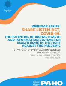 Webinar Series, Share-Listen-Act, COVID-19: The Potential of Digital Health and Information Systems for Health (IS4H) in the Fight against the Pandemic