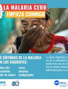 Tarjeta para redes sociales 8- Día contra la malaria en las Américas 2022
