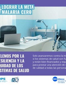 Tarjeta para redes sociales 3- Día contra la malaria en las Américas 2022