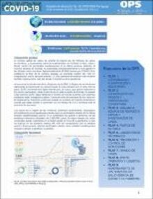 COVID-19 - Reporte de situación 35 - Paraguay, 20 de noviembre de 2020