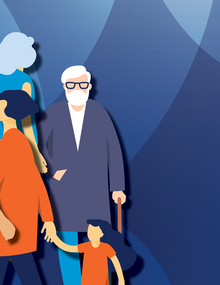 Migrants of all ages and ethnicities