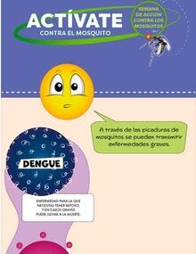 Semana de acción contra los mosquitos 2018 - 2019: Infografía. A través de las picaduras de mosquitos se puedes transmitir enfermedades graves. (versión móvil)