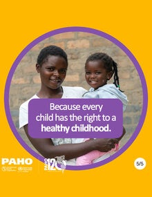 childhood vaccination coverage paho rights unicef