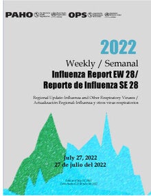 Actualización semanal, Influenza. Semana epidemiológica 28 (27 de julio de 2022)