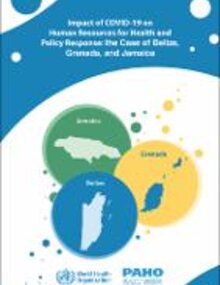 Cover that shows country maps of Belize, Grenada and Jamaica