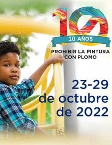 Tarjeta Postal para Twitter: Semana internacional para prevenir la intoxicación por plomo 2022
