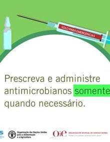 Resistência antimicrobiana: GIF-3 "O papel dos veterinários: Prescrição de antibióticos apenas quando necessário"