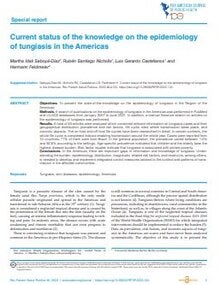 Situação atual do conhecimento sobre a epidemiologia da tungíase nas Américas