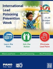 Poster: International Lead Poisoning Prevention Week 2022