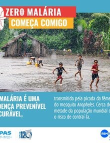 Cartão de Redes Sociais 6 - Dia da Malária nas Américas 2022