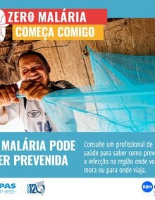 Cartão de Redes Sociais 7 - Dia da Malária nas Américas 2022