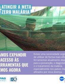Cartão de Redes Sociais 1 - Dia da Malária nas Américas 2022