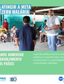 Cartão de Redes Sociais 2 - Dia da Malária nas Américas 2022