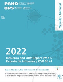 Reporte Semanal de Influenza, Semana Epidemiológica 41 (21 de octubre de 2022)