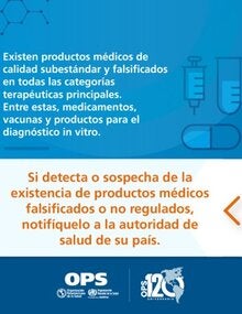 Que hacer si detectamos productos medicos falsificados o no regulados