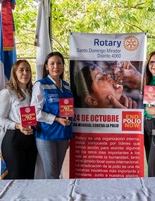 Autoridades en la jornada