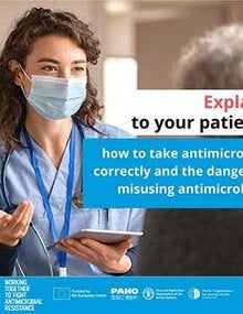 Social Media: Explain to your patients how to take antimicrobials correctly...