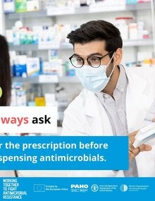 Social Media: Always ask for the presciption before dispensing antimicrobials