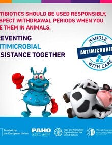 Social media: Antibiotics should be used responsibly, respect withdrawal periods when you use them in animals