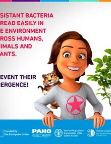 Social media: Resistant bacteria spread easily in the environment across humans, animals and plants