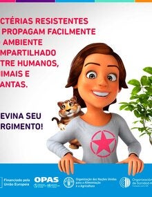 Redes sociais: Bactérias resistentes se propagam facilmente no ambiente compartilhado entre humanos, animais e plantas
