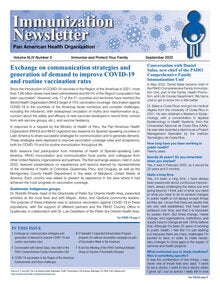 Immunization Newsletter, v.44, n.3, Sep. 2022 ﻿