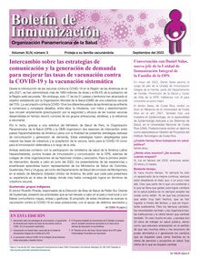 Boletín de Inmunización, v.44, n.3, Sep. 2022