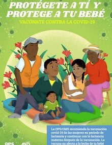 Poster Lactancia y COVID-19 - Familia