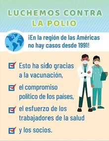 ¡En la región de las Américas no hay casos desde 1991!